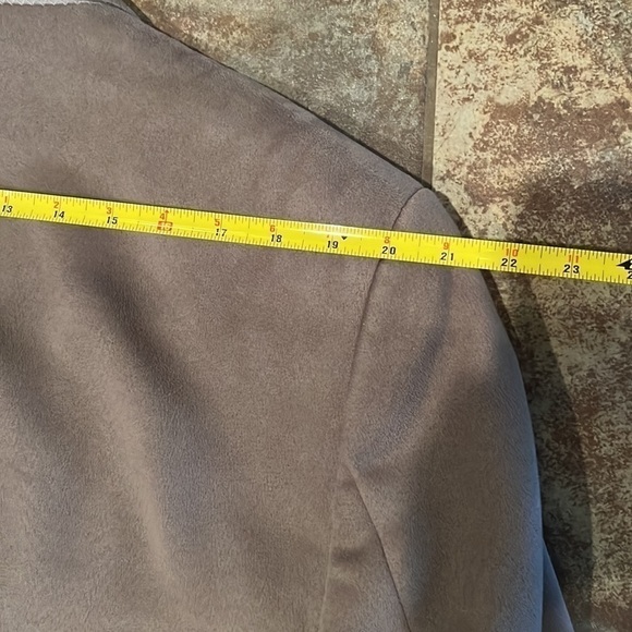 Men’s faux suede CHAPS Ralph Lauren 3 button sports coat tanXL - Picture 14 of 14